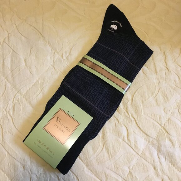 NWT Korean Vannucci Couture Luxury Socks - Picture 5 of 5